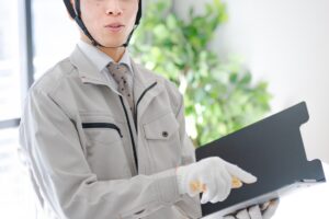 仕事の様子です